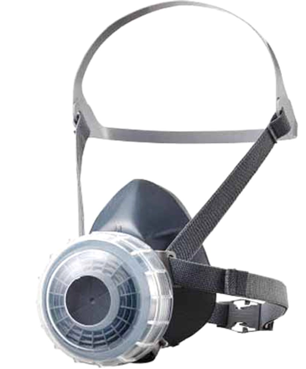 粉塵の出る作業では必須の防塵マスク