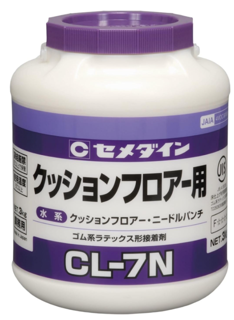 セメダインのクッションフロア用接着剤