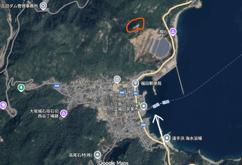 インスボンの航空写真